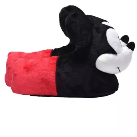 Disney Men's 10-13 Mickey Mouse Slippers - New - Picture 4 of 10
